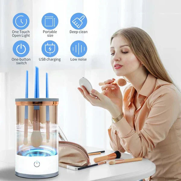Bloomify™ Makeup Brush Cleaner – منظف فرش المكياج