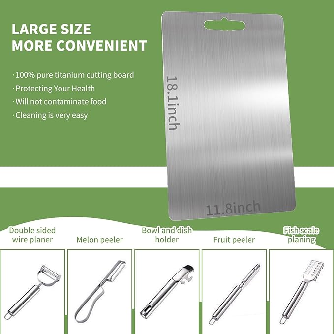 Bloomify™ Titanium Cutting Board - لوح تقطيع التيتانيوم