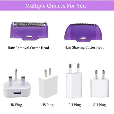 Bloomify™Purple Epilator – آلة إزالة الشعر البنفسجية