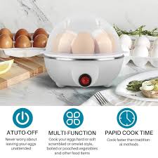 Bloomify™Electric Egg Cooker 7 Eggs Steamer