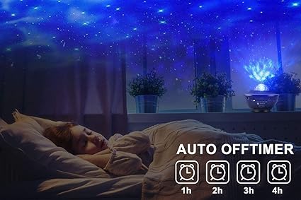 Bloomify™ Galaxy Ocean Light Projector – بروجكتر ضوء المجرة والمحيط