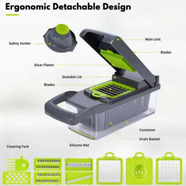 Bloomify™ Multifunctional Vegetable Slicer